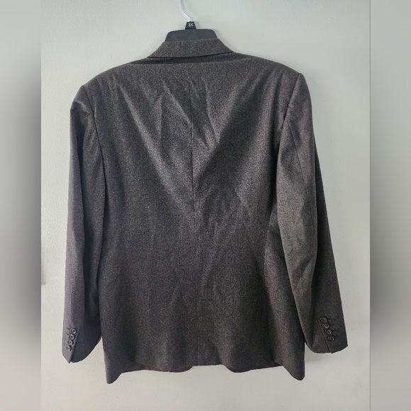 Corneliani Super 100's Extrafine Merinos Virgin Wool Jacket Blazer EU 56 USA 46 - Picture 10 of 13